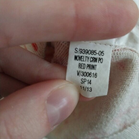 Old Navy Sweater Bundle Size Medium Excellent Condition Anchor Print Cotton Top - Picture 12 of 12